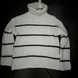 NWT Anthropologie Pinch Chunky Turtleneck